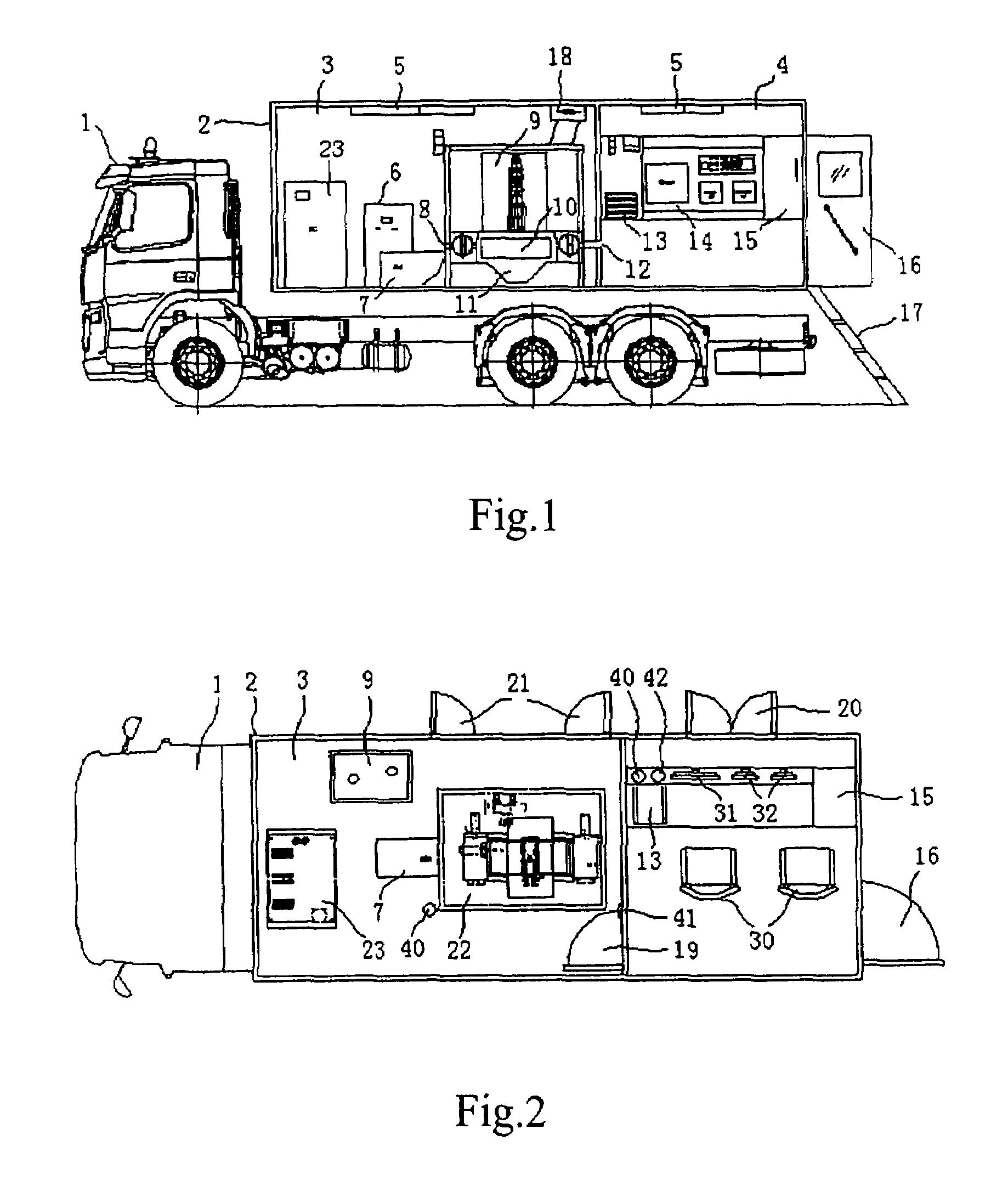 Mobile electron beam radiation sterilizing apparatus