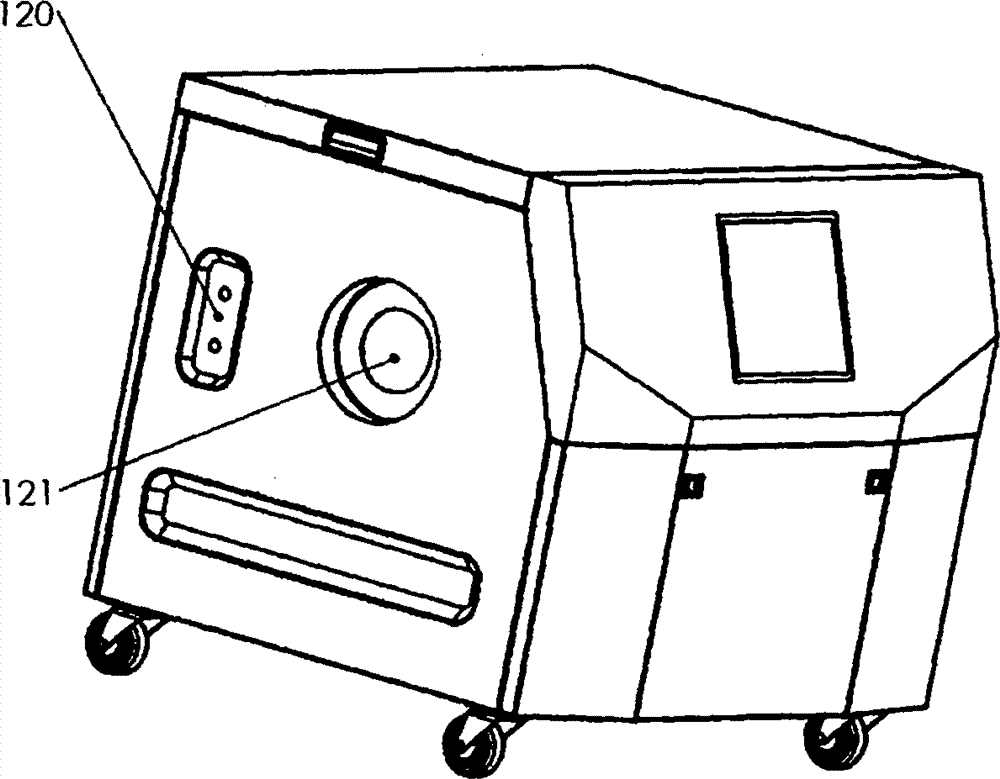 A system for processing mercury-containing rock core