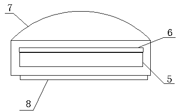 Distributed detection and positioning method for examination cheating wireless invisible earphone, and detector