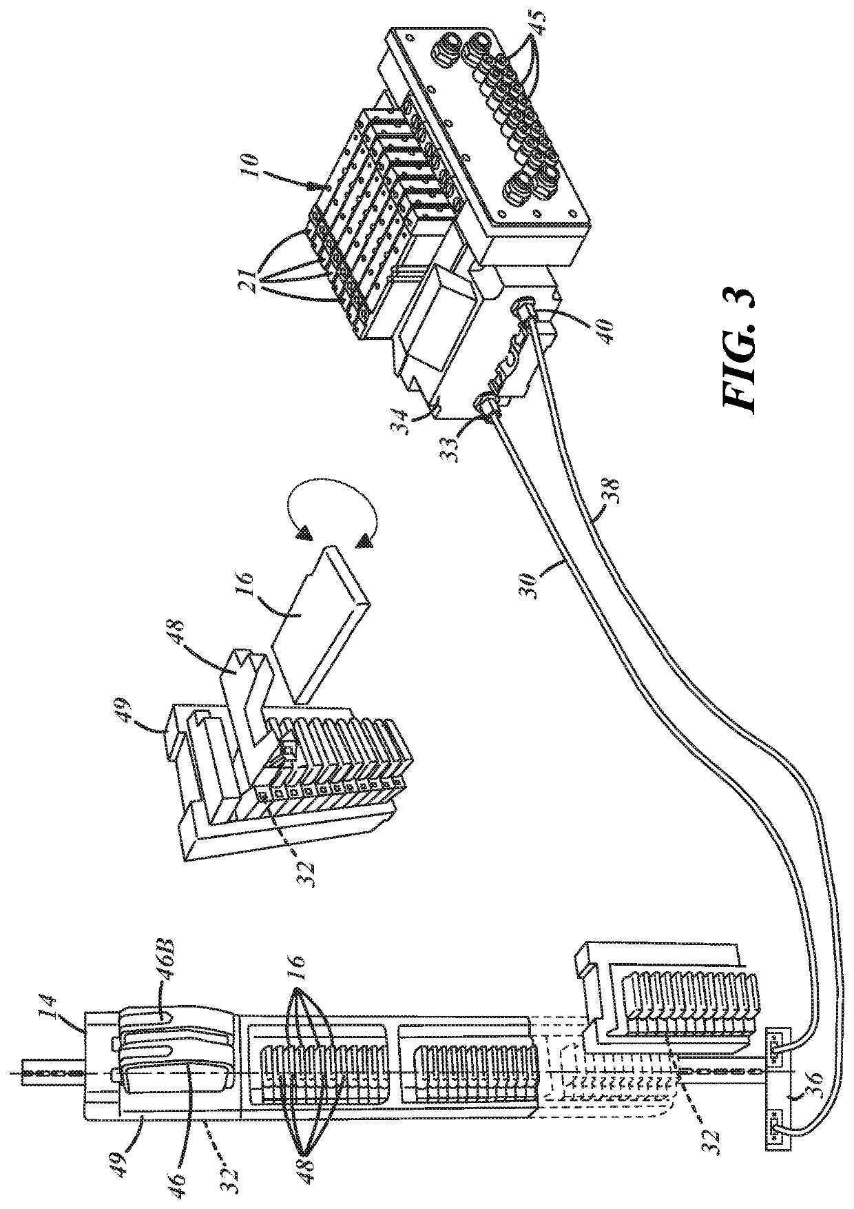 Valve manifold serially mounted to a distributed control system assembly