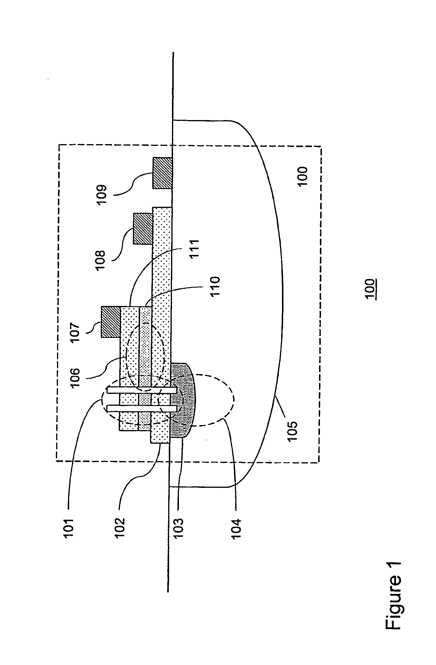 Integrated plasmonic nanocavity sensing device