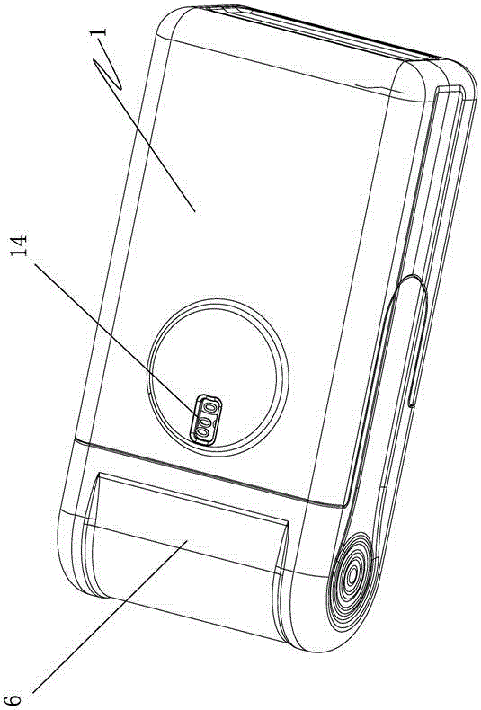 Reservoir-type dry powder inhaling administration system