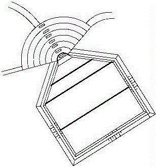 Novel hillside rainwater collection system and mountain torrent and debris flow control method