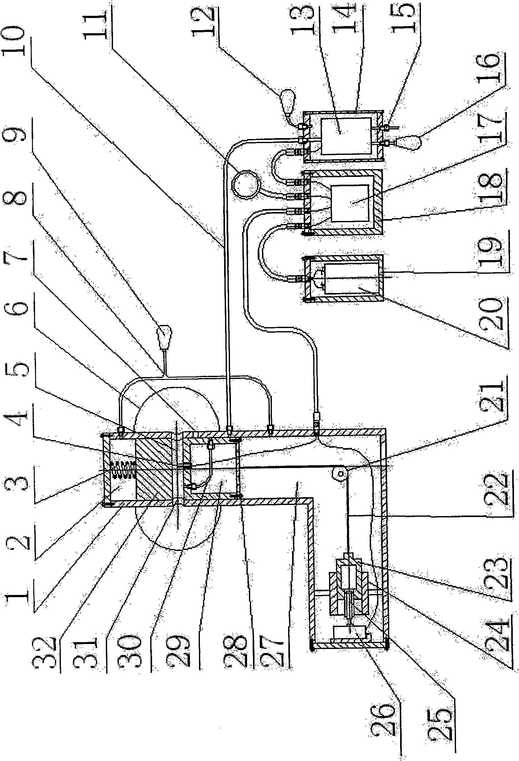 In-situ probe system of deep sea hot liquid zone