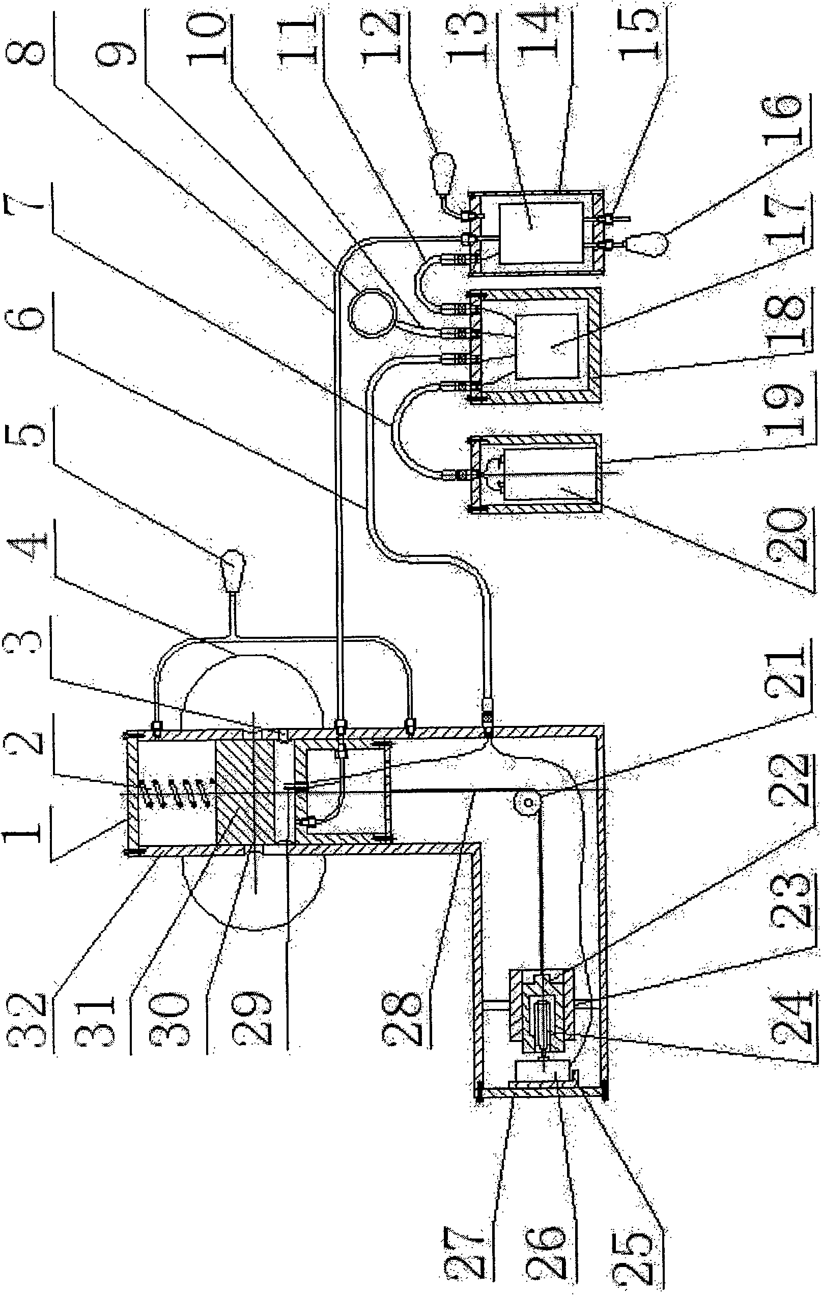 In-situ probe system of deep sea hot liquid zone