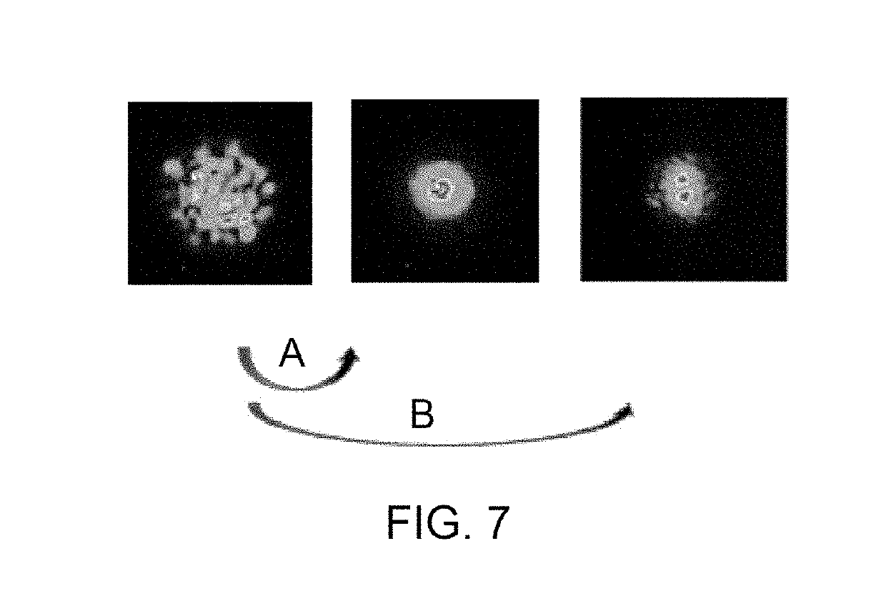 Device for generating a beam of photons with wavelengths defining a substantially continuous supercontinuum