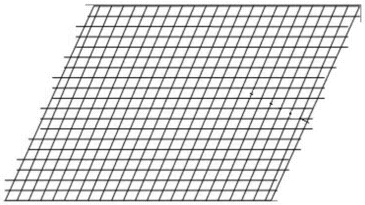 Continuous casting blank section casting cold material placing structure and placing method thereof