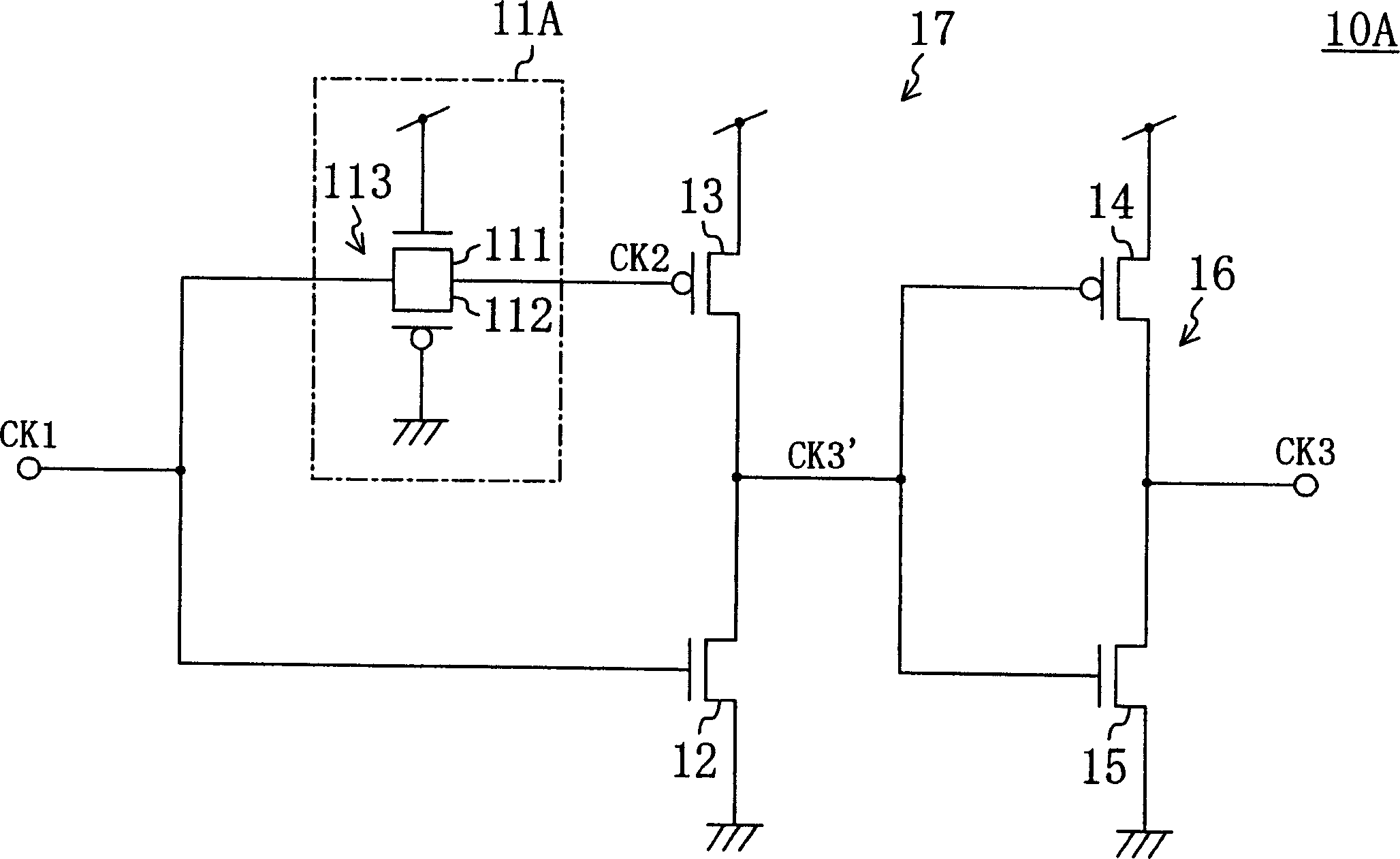 Duty ratio correction circuit