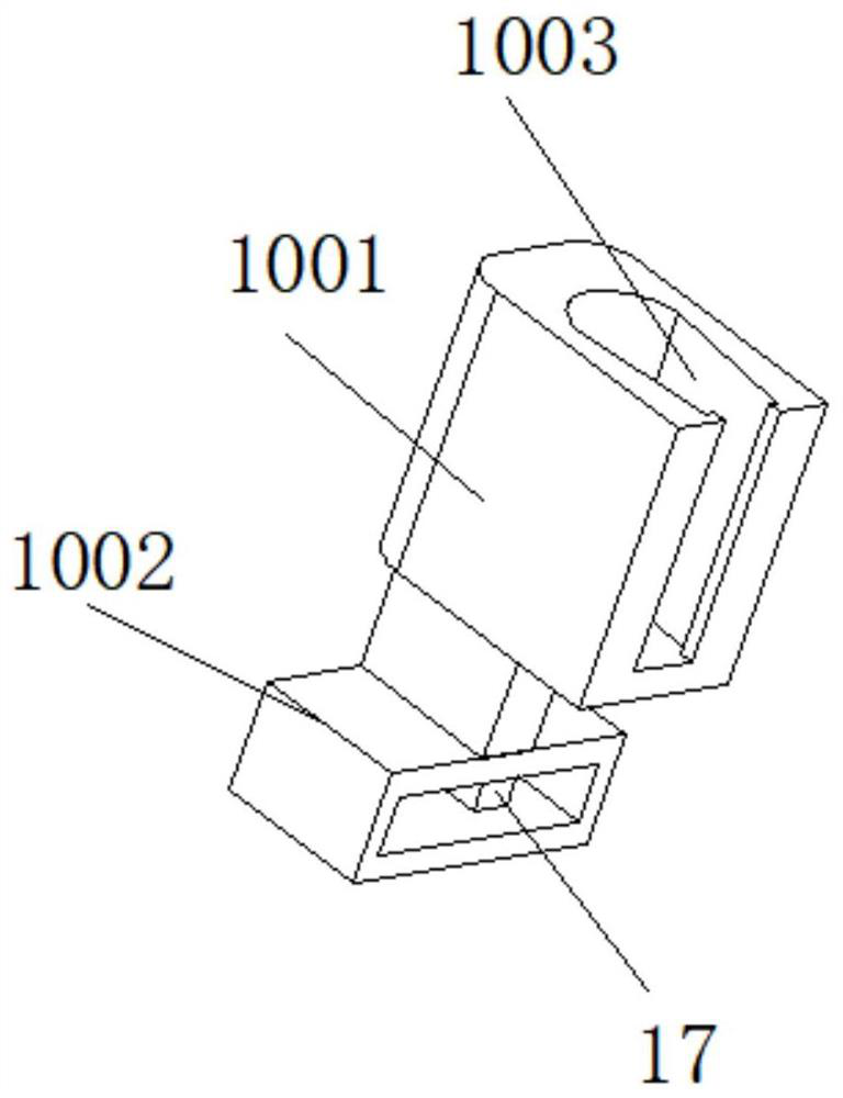 Intelligent rubber tensile testing device and testing method thereof