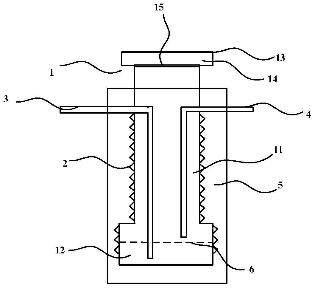 Fused salt stop device, using method and application