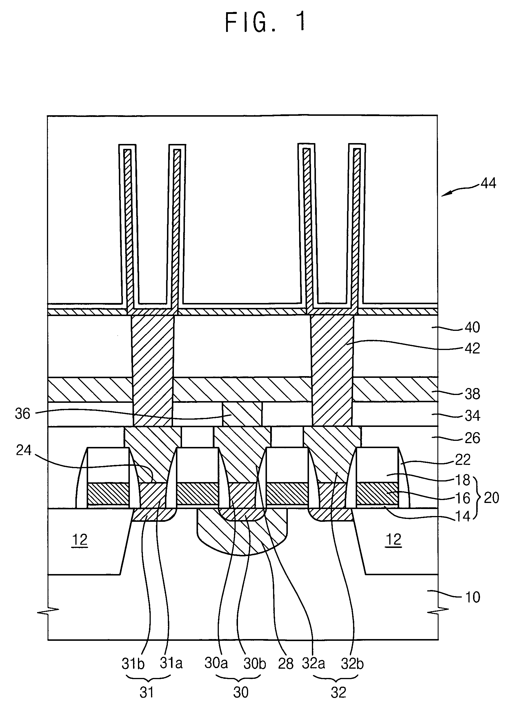 Method of manufacturing a semiconductor memory device including a transistor