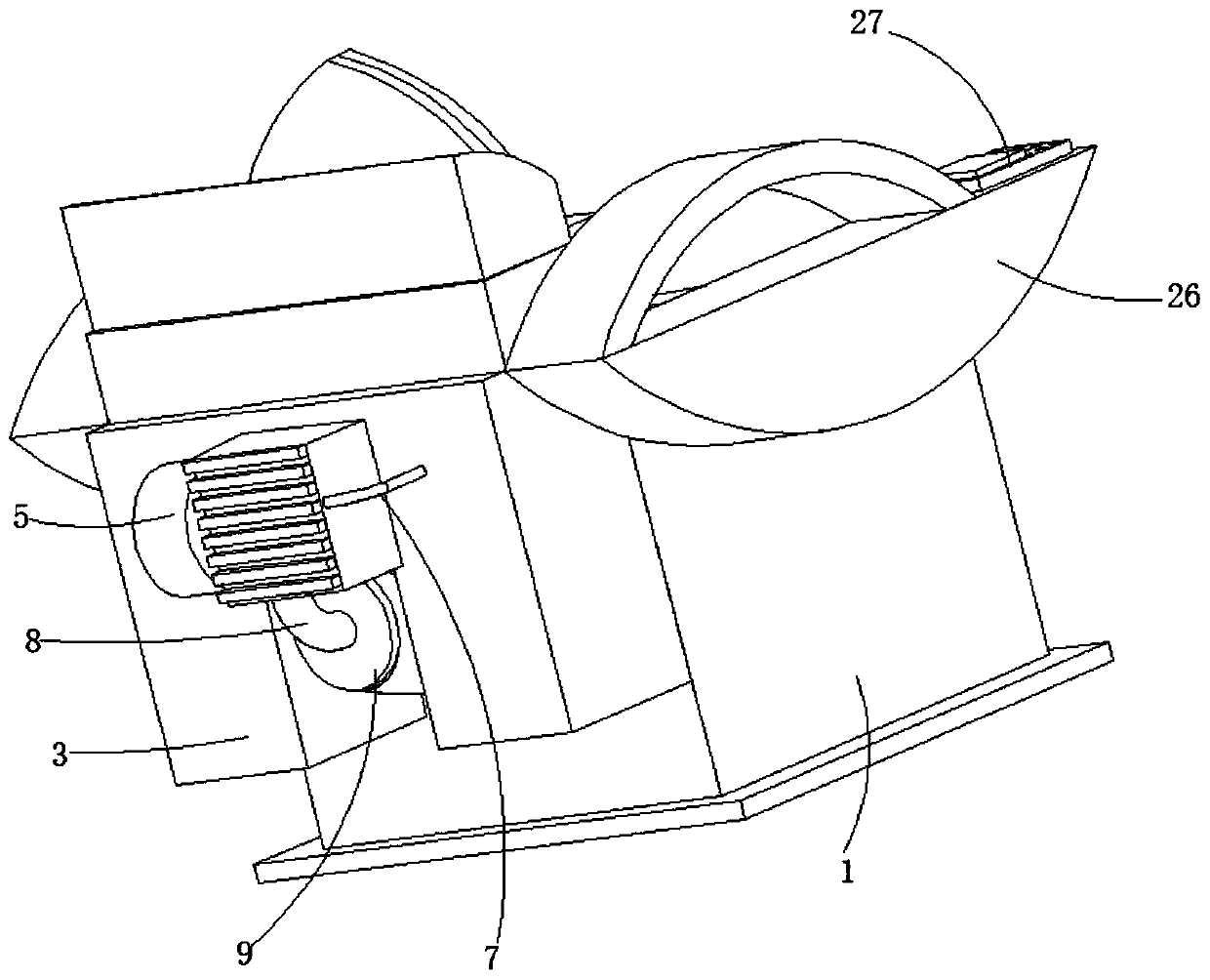 Sitz bath device for gynecology department