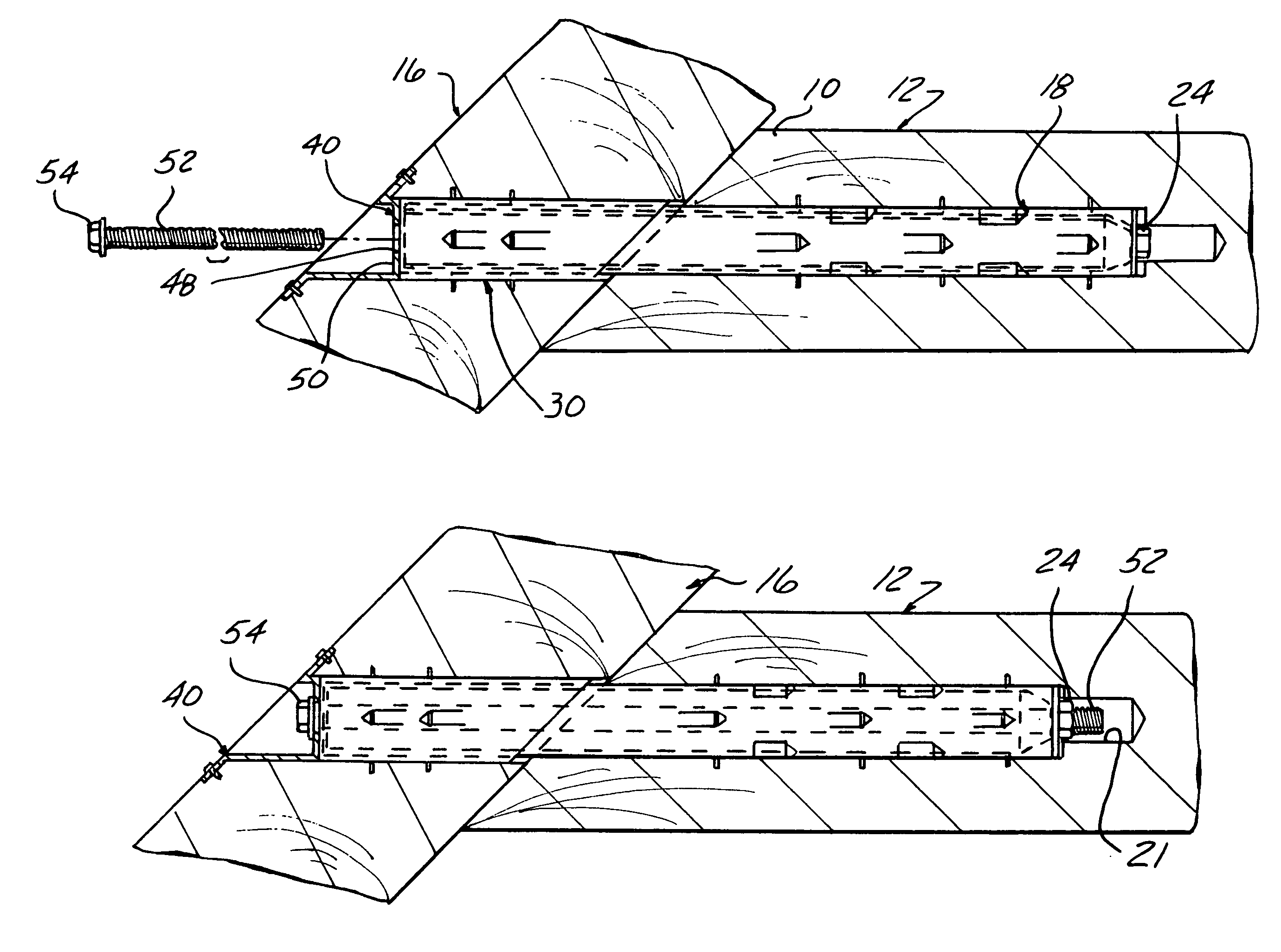 Structural member joints