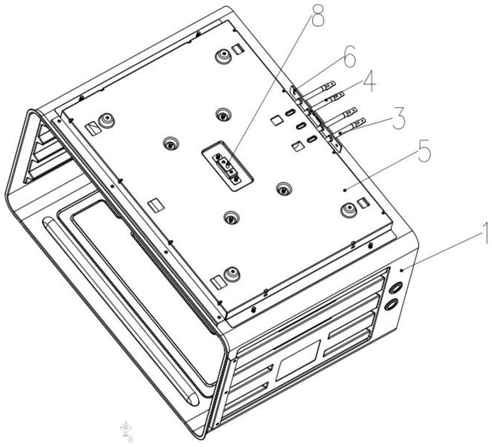 Novel double-ring uniform-temperature bottom heating structure device