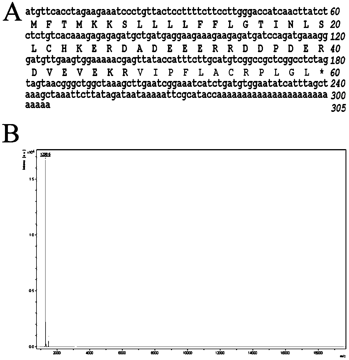 Novel antioxidant active polypeptide OA-VI12 and preparation method and application thereof