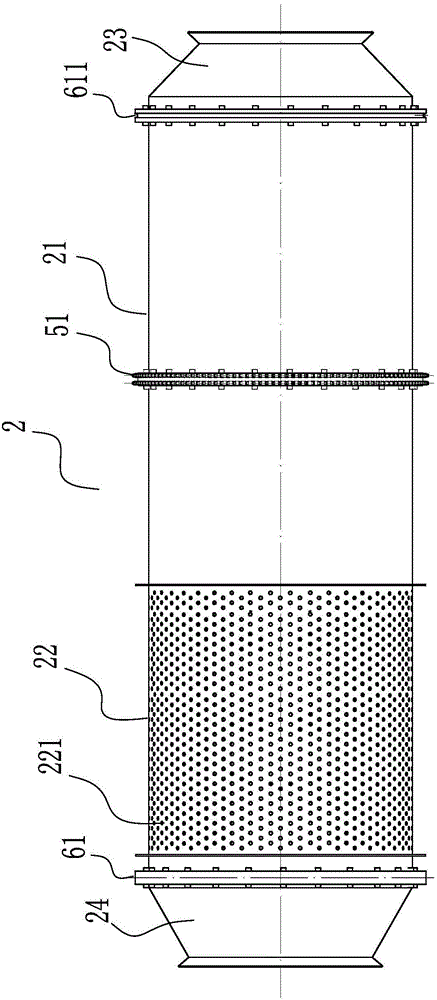 Garbage elutriation screening machine