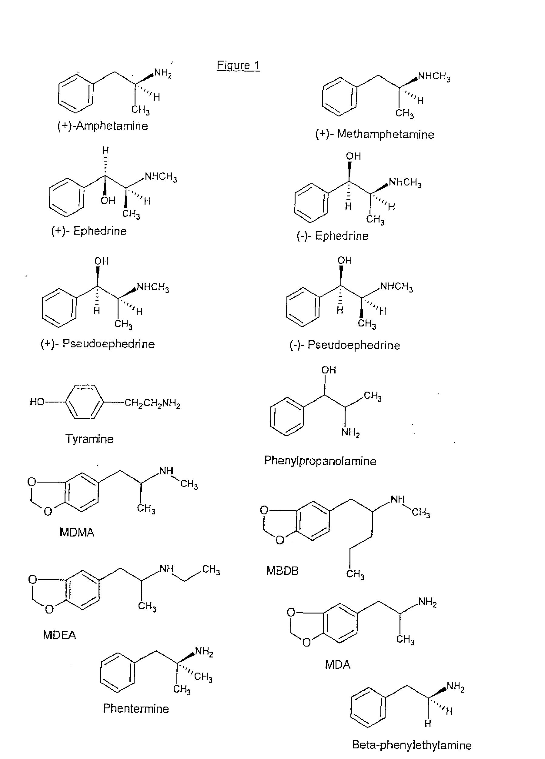 Detection of Methamphetamine Group Drugs