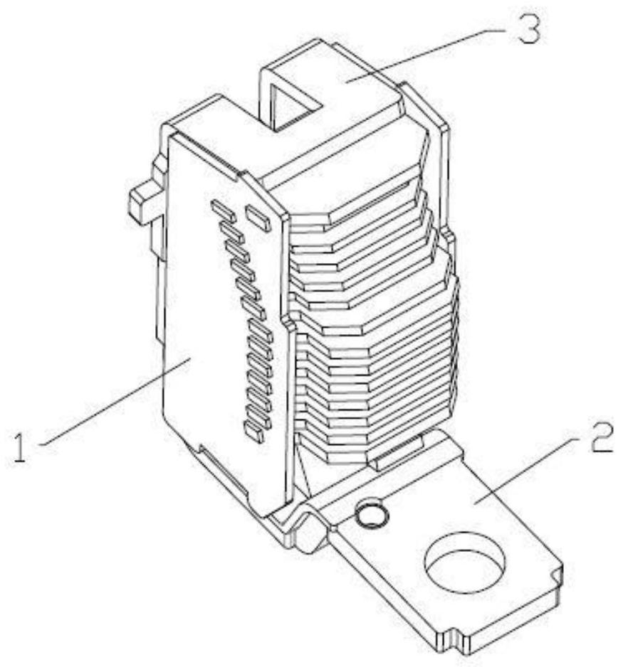 Arc extinguishing chamber and arc extinguishing device