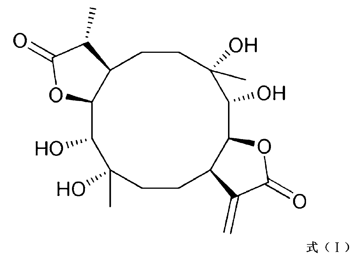 Application of Eryngiolide A in medicine for resisting tubercle bacillus