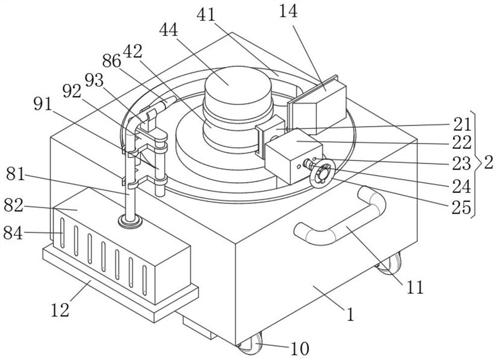 Reinforcing steel bar bending machine for building road and bridge