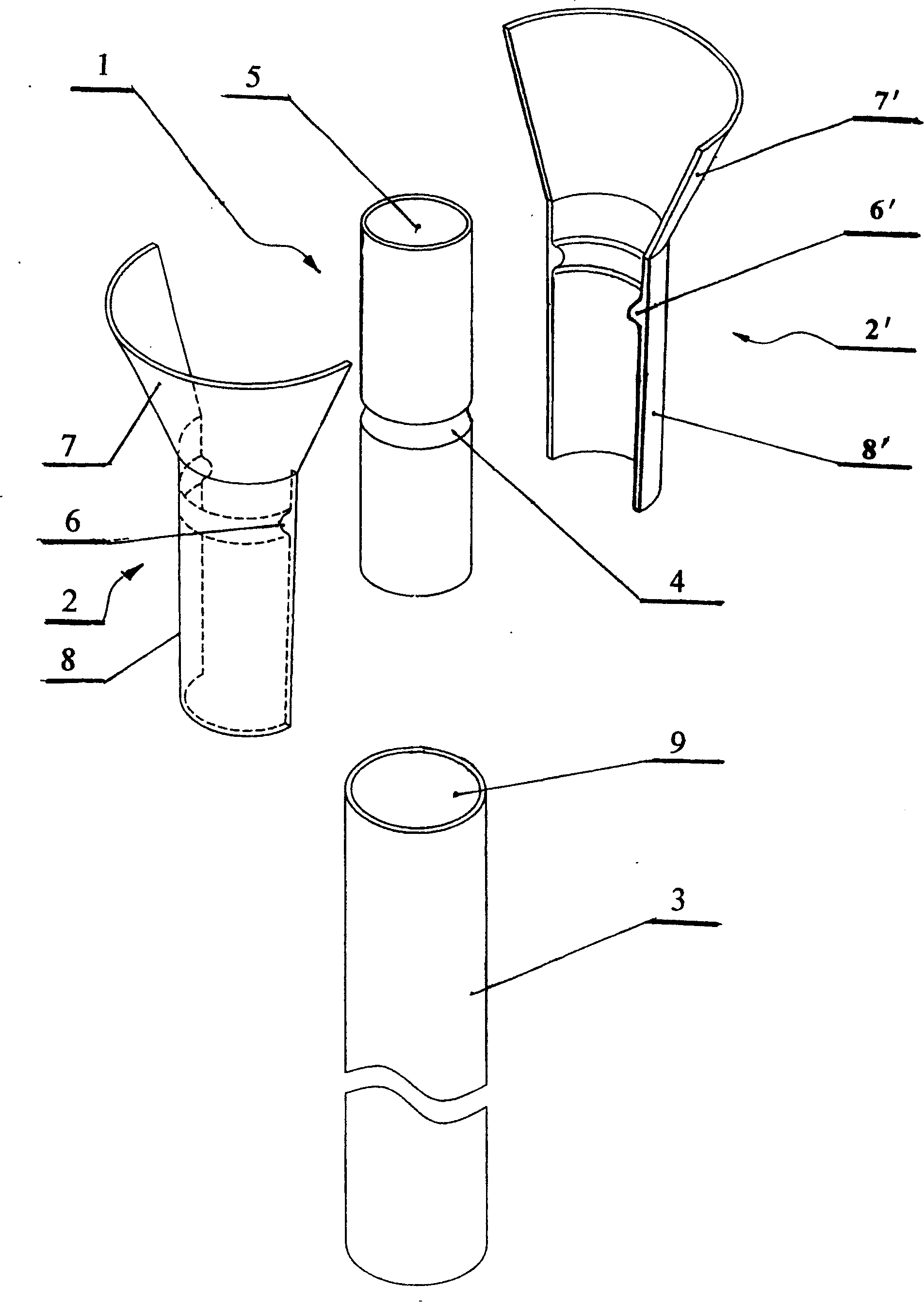 Support base of inflatted bag