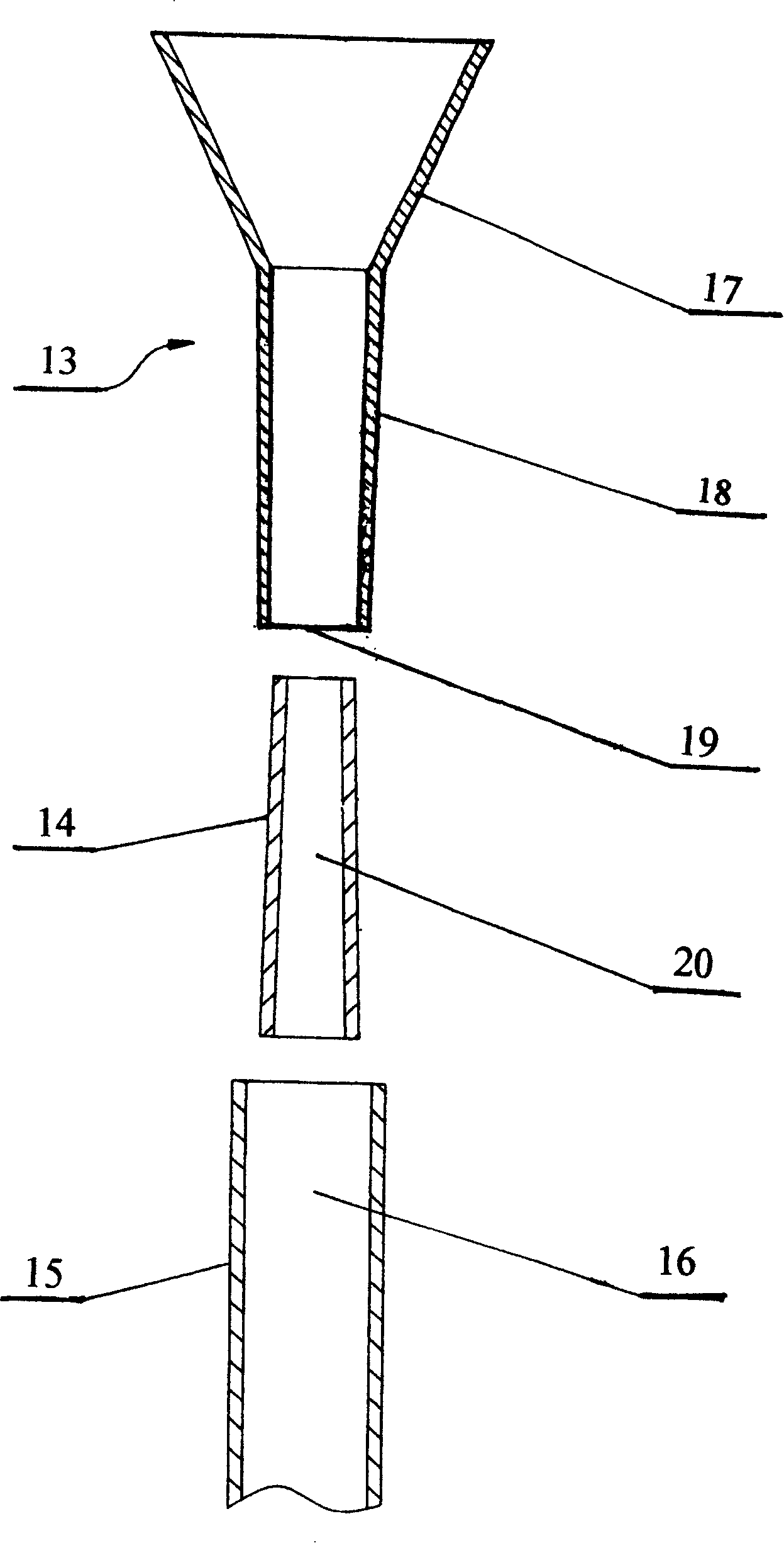 Support base of inflatted bag