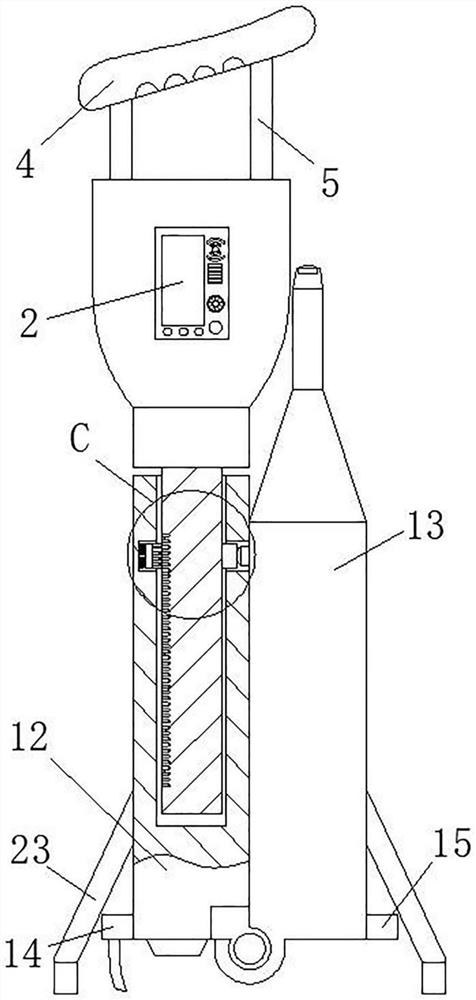 Intelligent walking stick for rehabilitation exercise