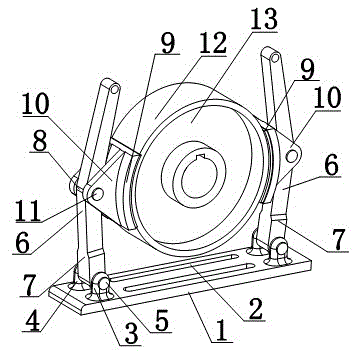 Sleeving rack for surface bearing maintenance