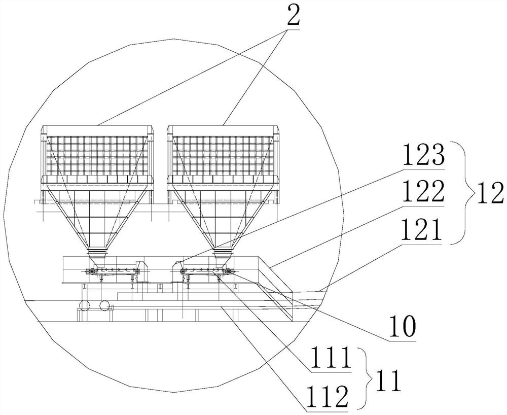 Roller mill production system suitable for tailing treatment