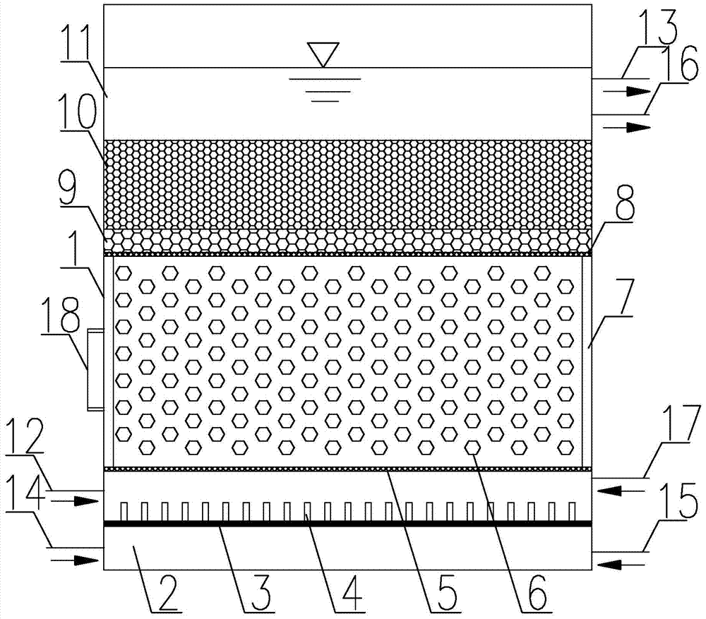 A device and method for treating emulsion wastewater in fully mechanized coal mining face