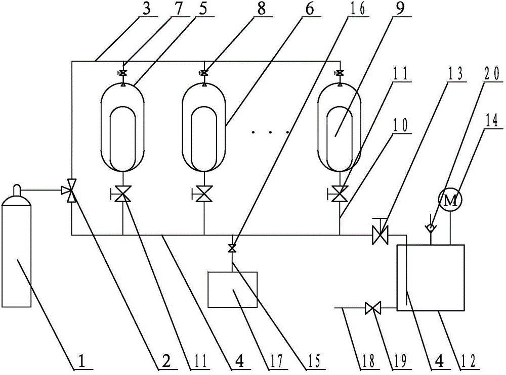 Device and method for on-site inspection of online monitor for dissolved gas in transformer oil