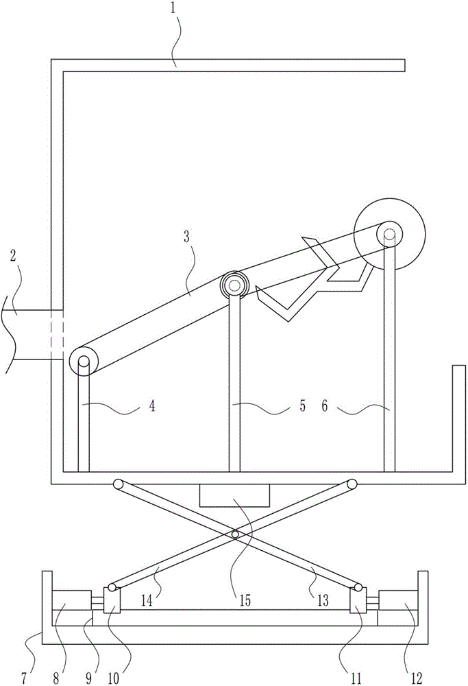 Cement transportation device for high-altitude operation