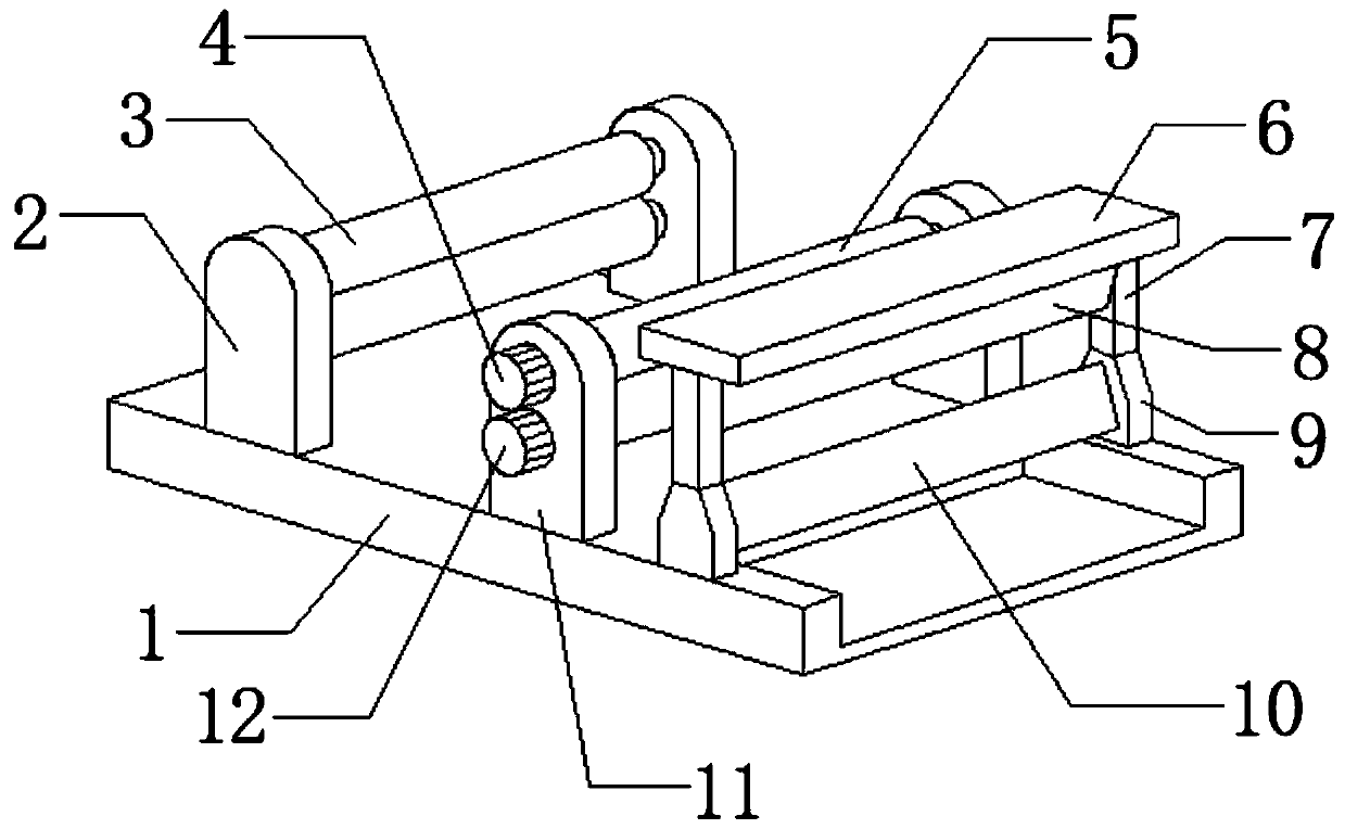 Aluminum foil mylar die cutting device