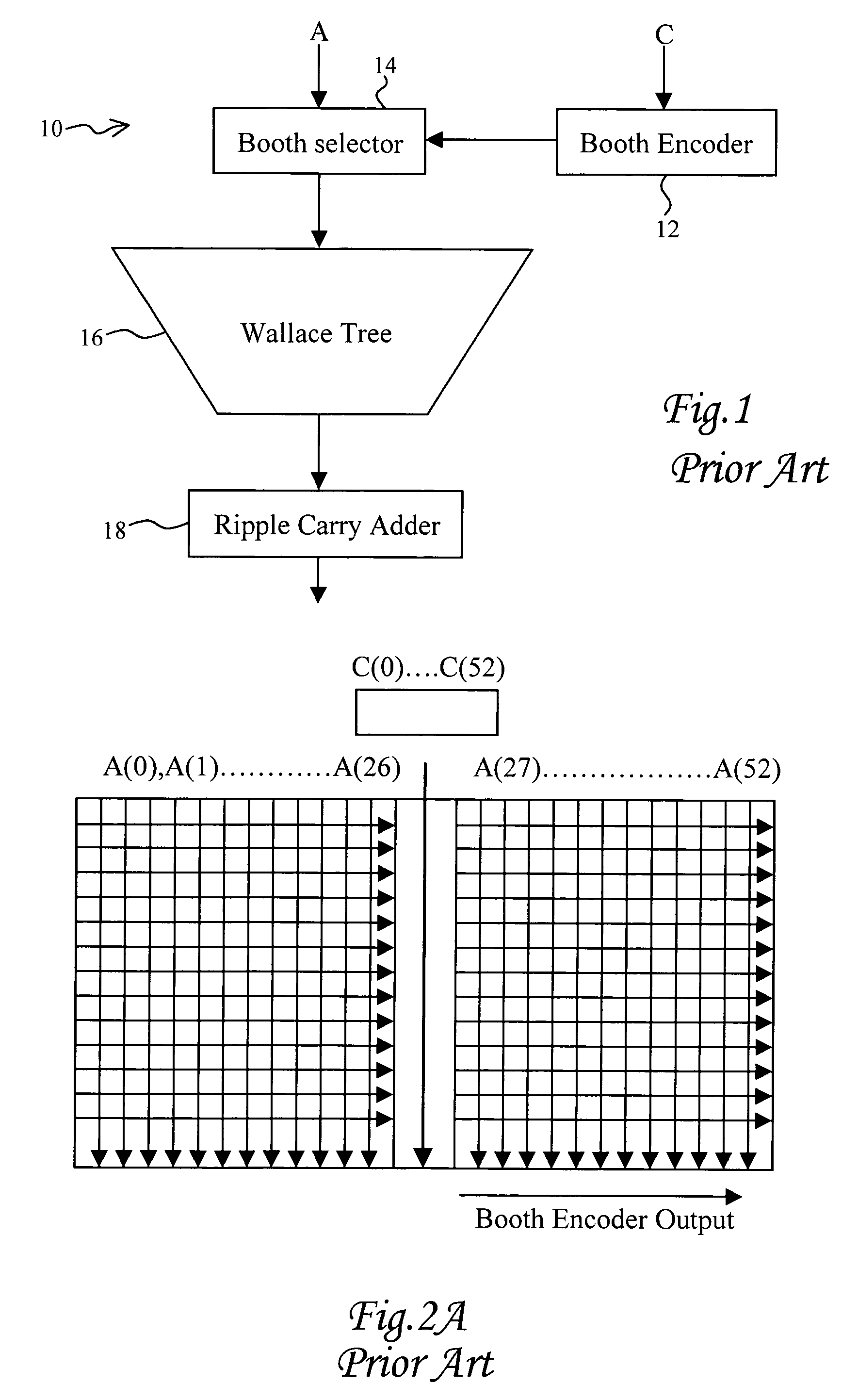 Fused booth encoder multiplexer