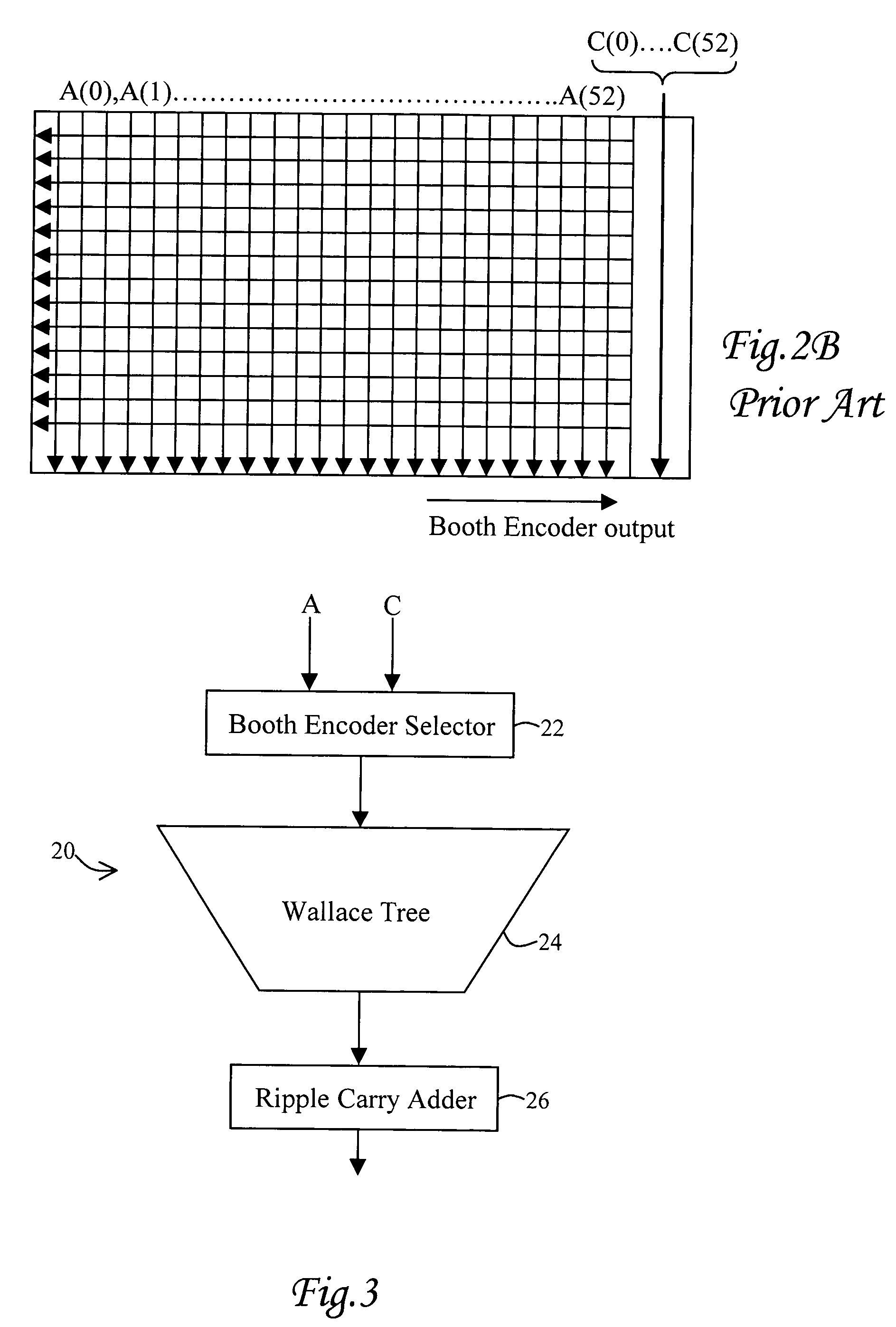 Fused booth encoder multiplexer