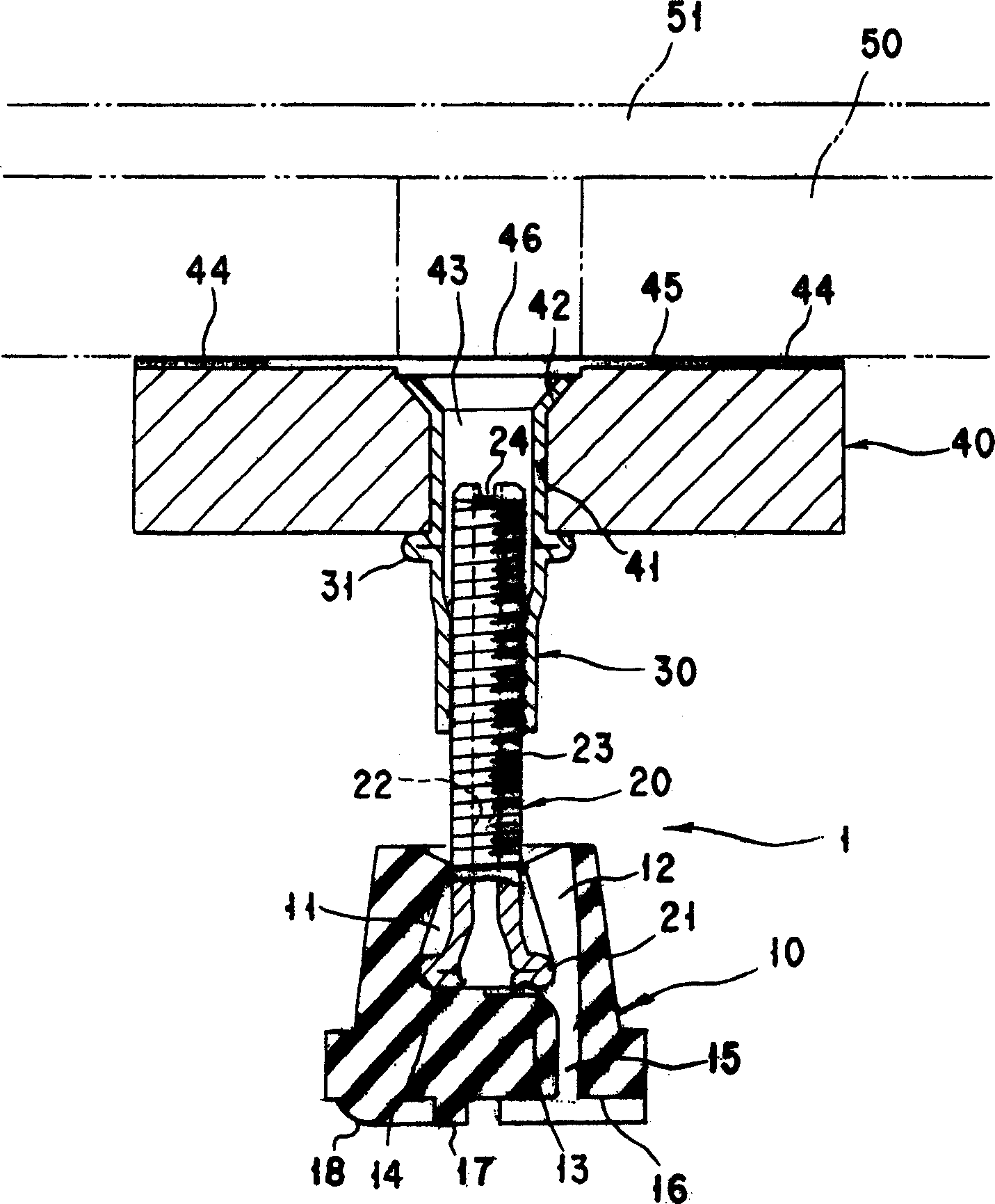 Sound insulation floor structure