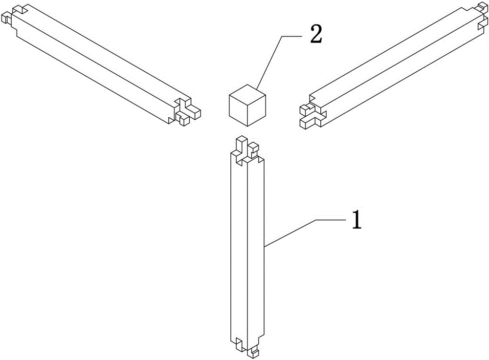 Connecting structure for mortise-tenon connecting components and rolled-groove leaf-spring corner protector