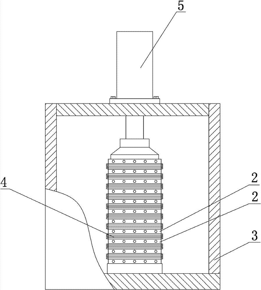 A kind of production process of saw blade substrate