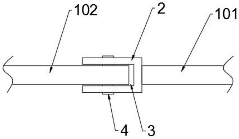 Knee joint angle measurement mode and application mode thereof