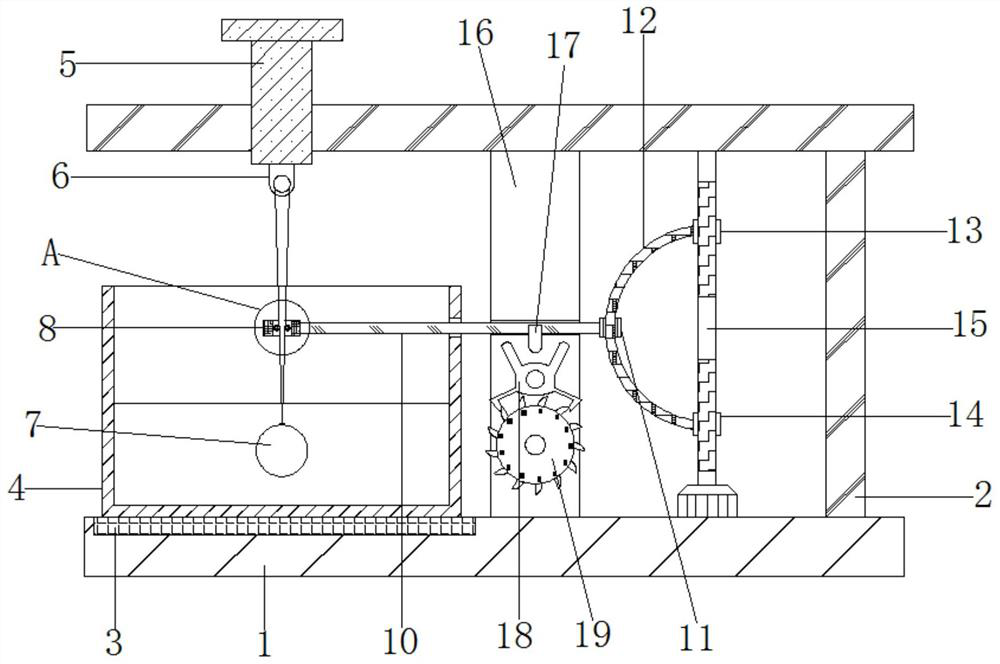 A waterproof performance testing device for pocket watch