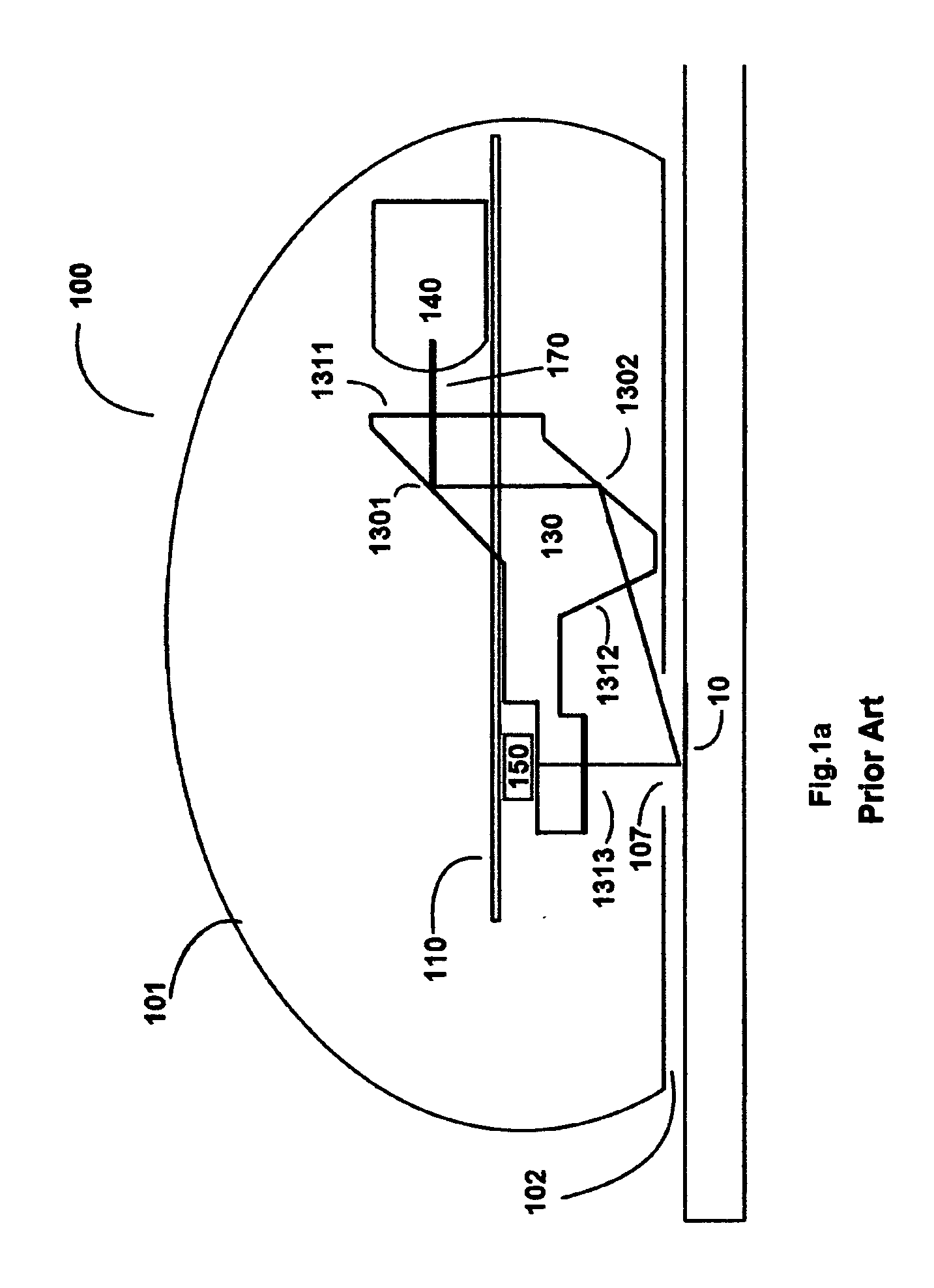 Optical mouse system with illumination guide having a light spreading lens