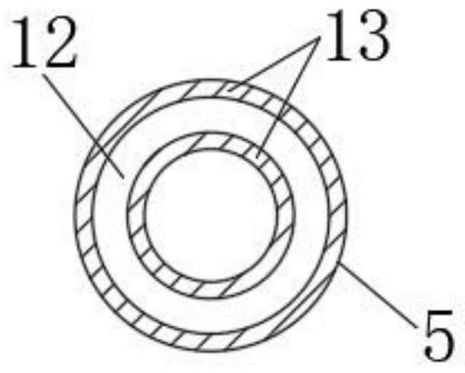 Novel abdominal cavity cathetering drainage assembly