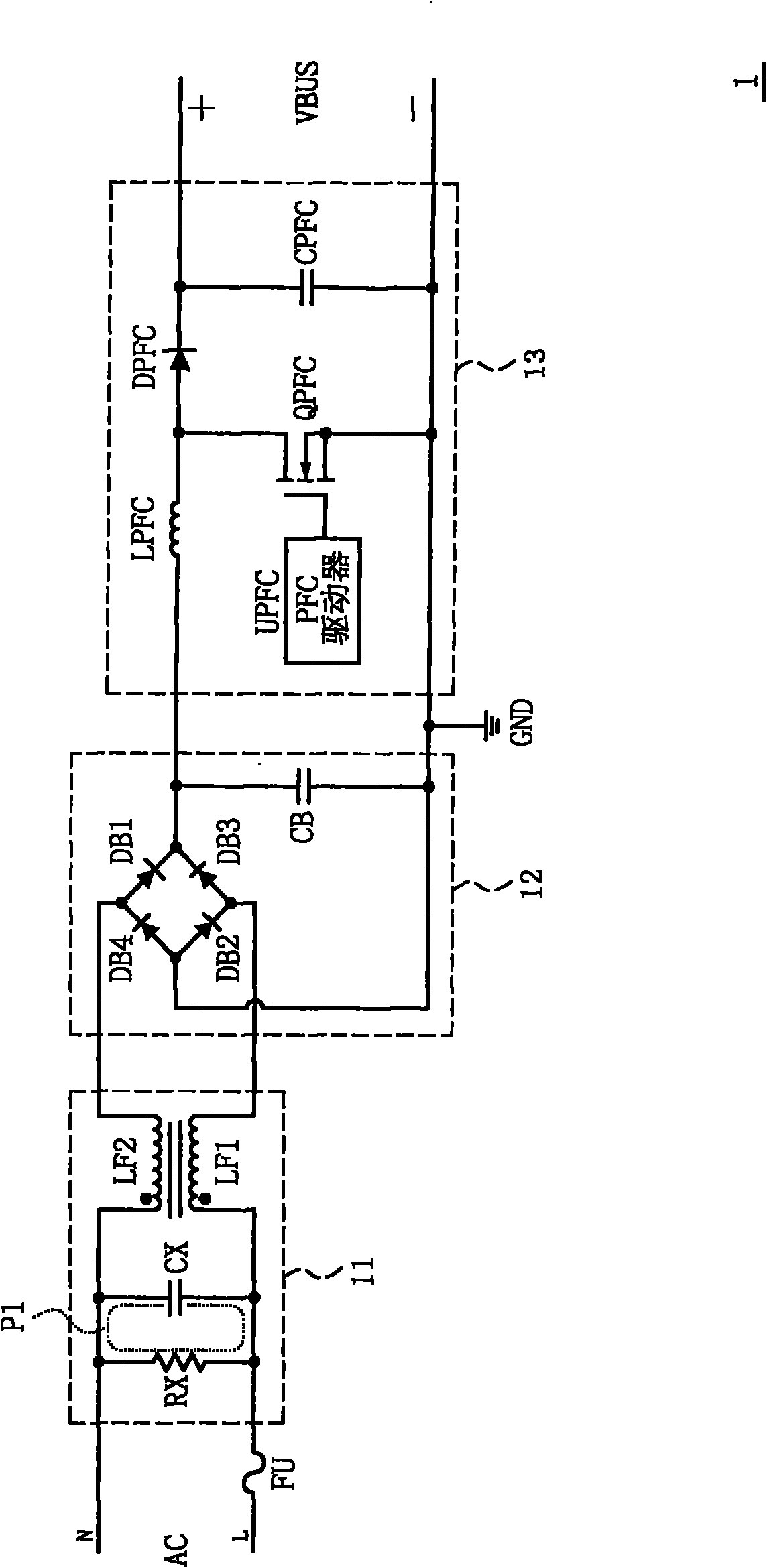 AC to DC converter