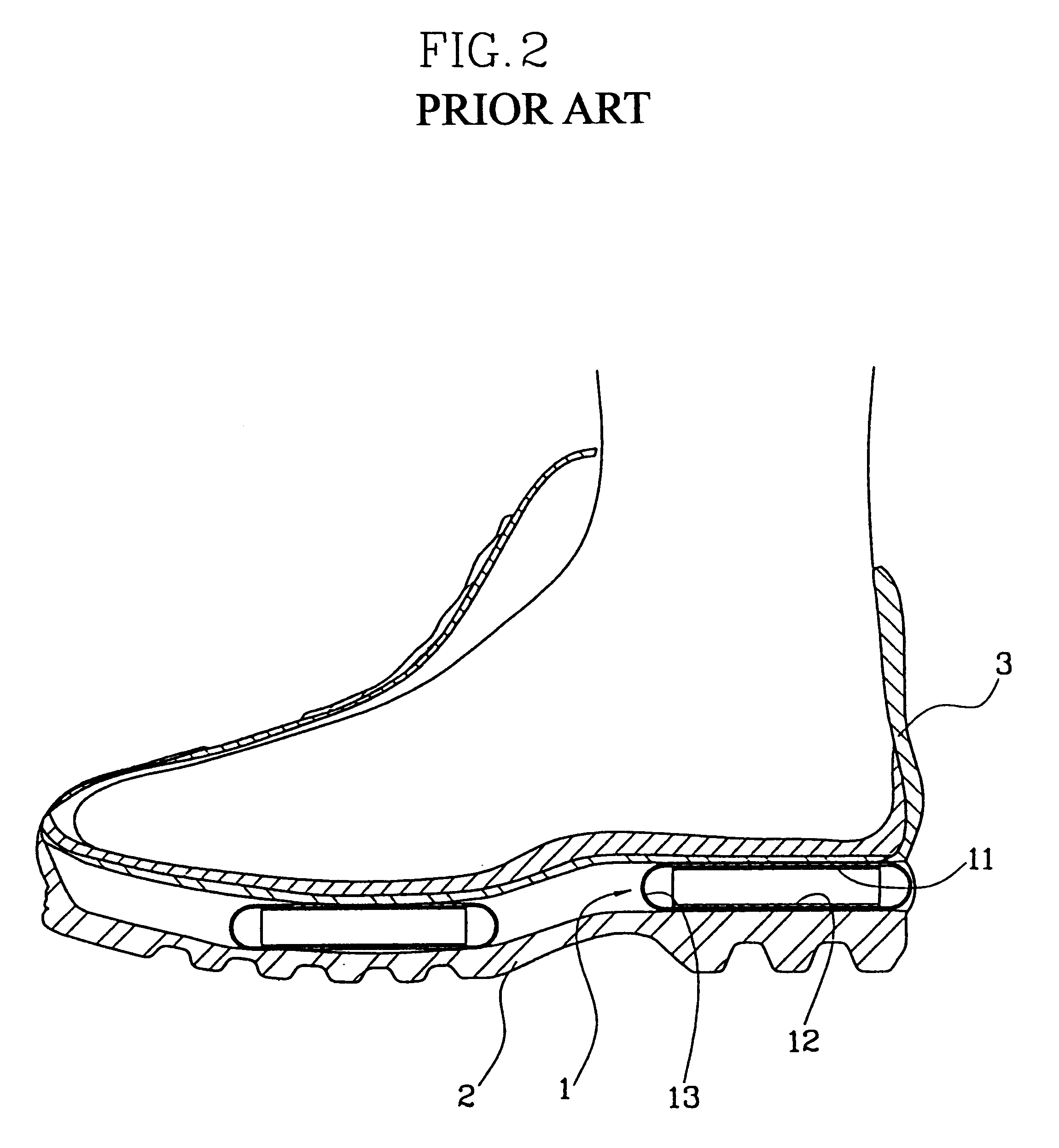 Air cushion having support pin structure for shock-absorbing, method for manufacturing the air cushion, and footgear comprising the air cushion