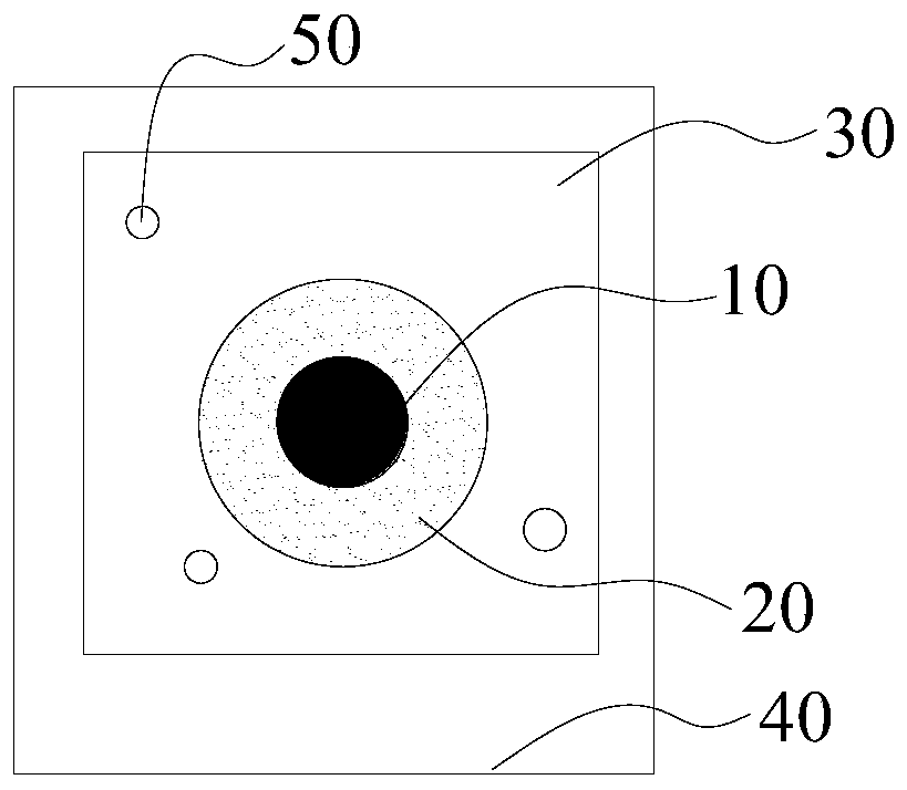 Packaging structure for regulating release rate of chlorine dioxide