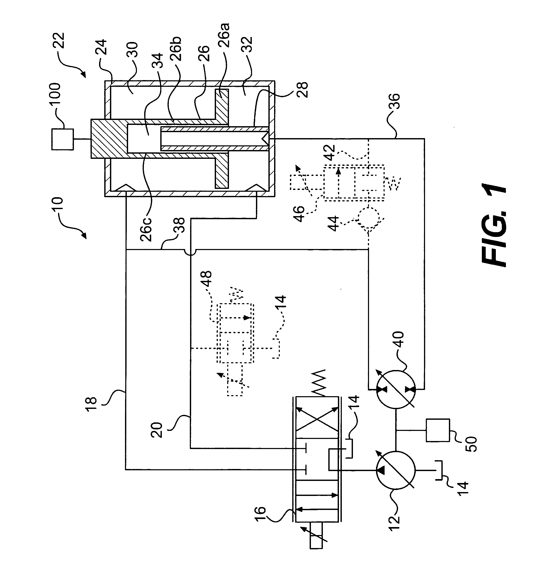 Hydraulic system with energy recovery