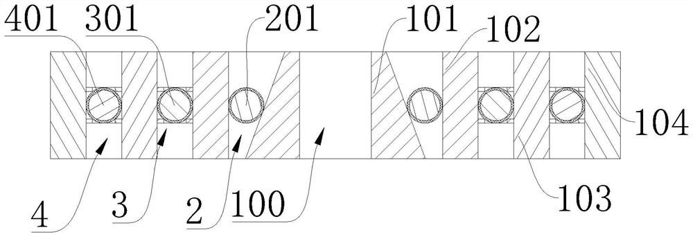 Three-layer bearing