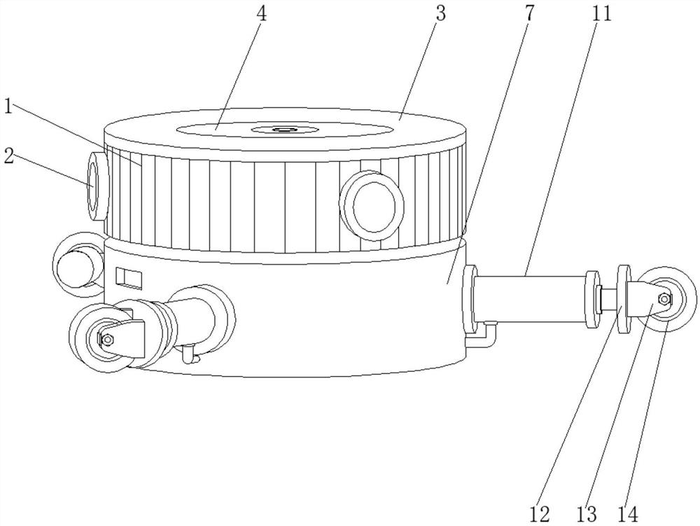 Pipeline robot based on defect detection