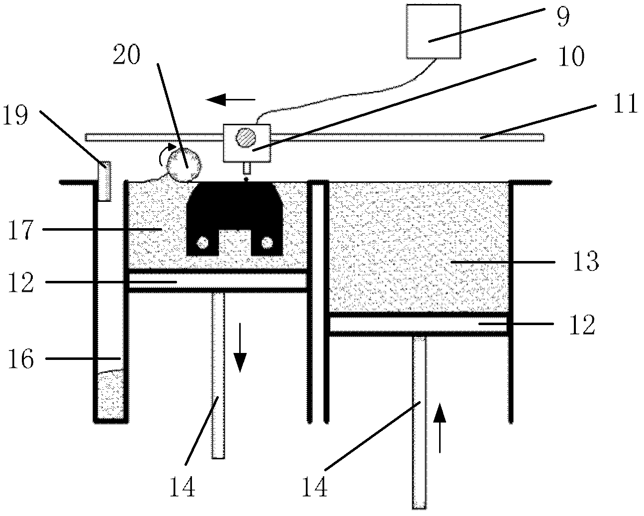 Piezoelectric-type three-dimensional printing forming system and forming method thereof