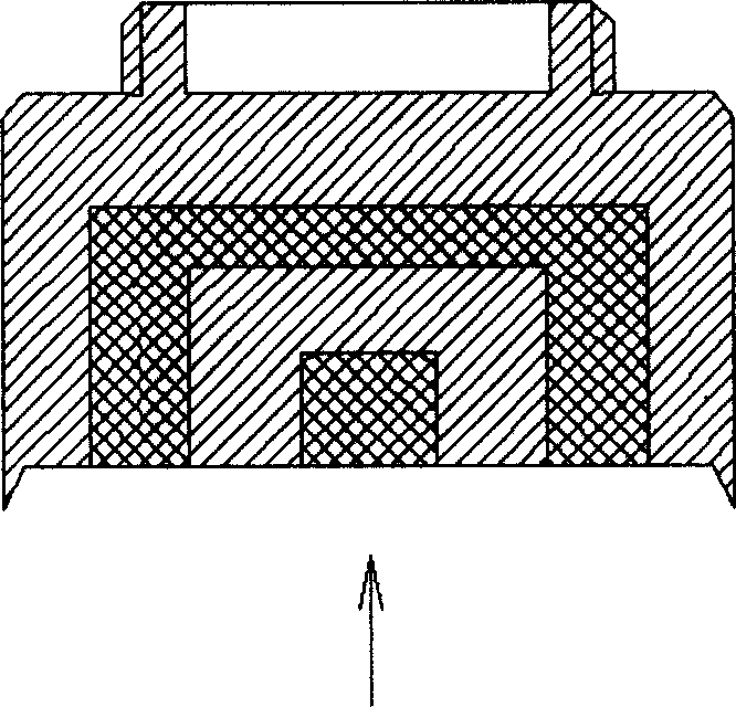 Surface alloying ceramic and its preparing process